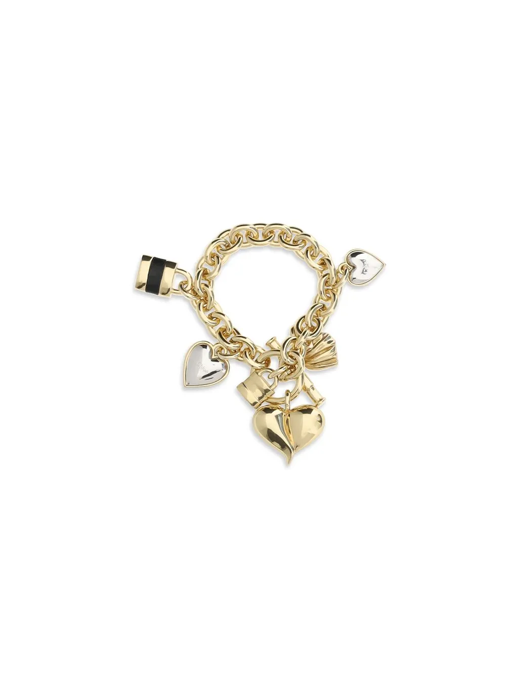 Chloé Heart Charm Chain Bracelet