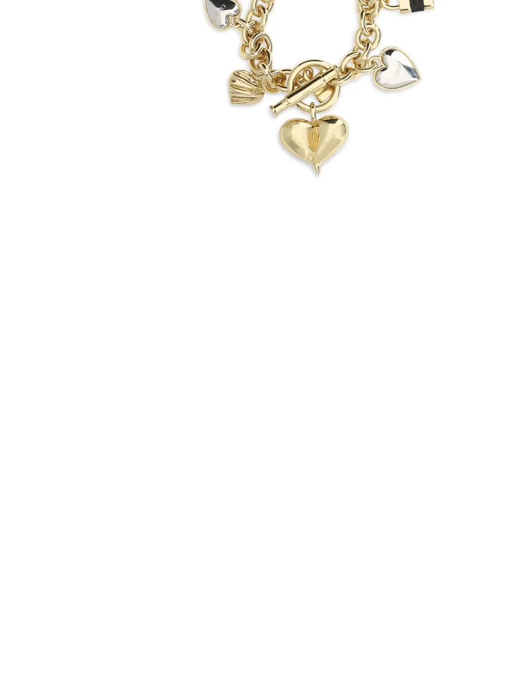 Chloé Heart Charm Chain Bracelet