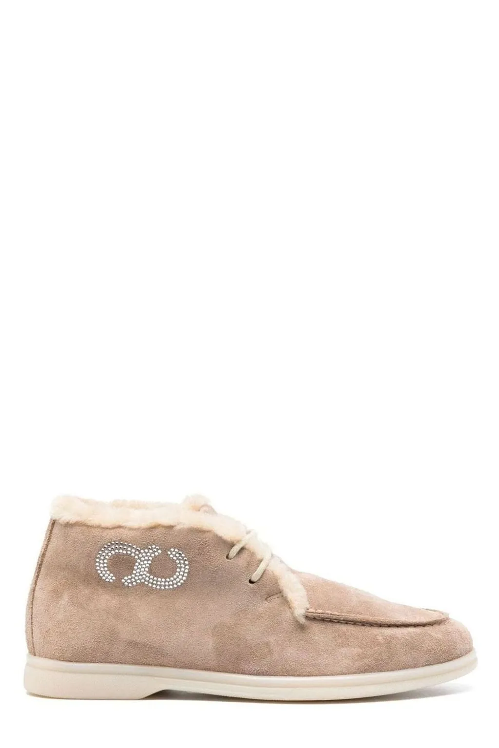 Casadei Antilope Shearling Ankle Boots