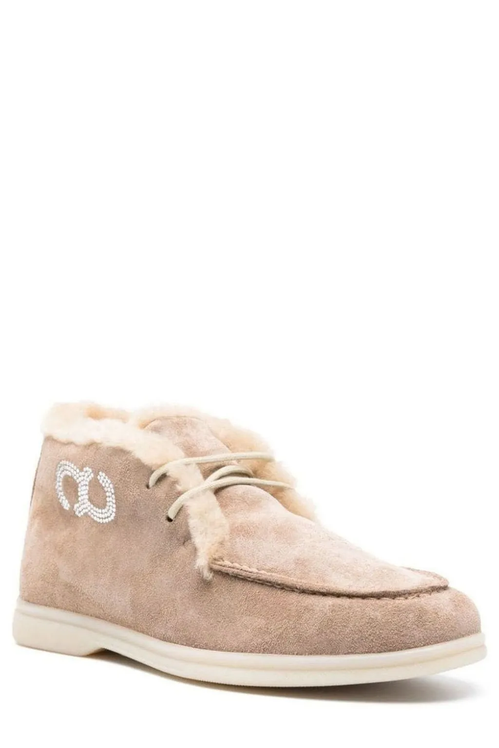 Casadei Antilope Shearling Ankle Boots