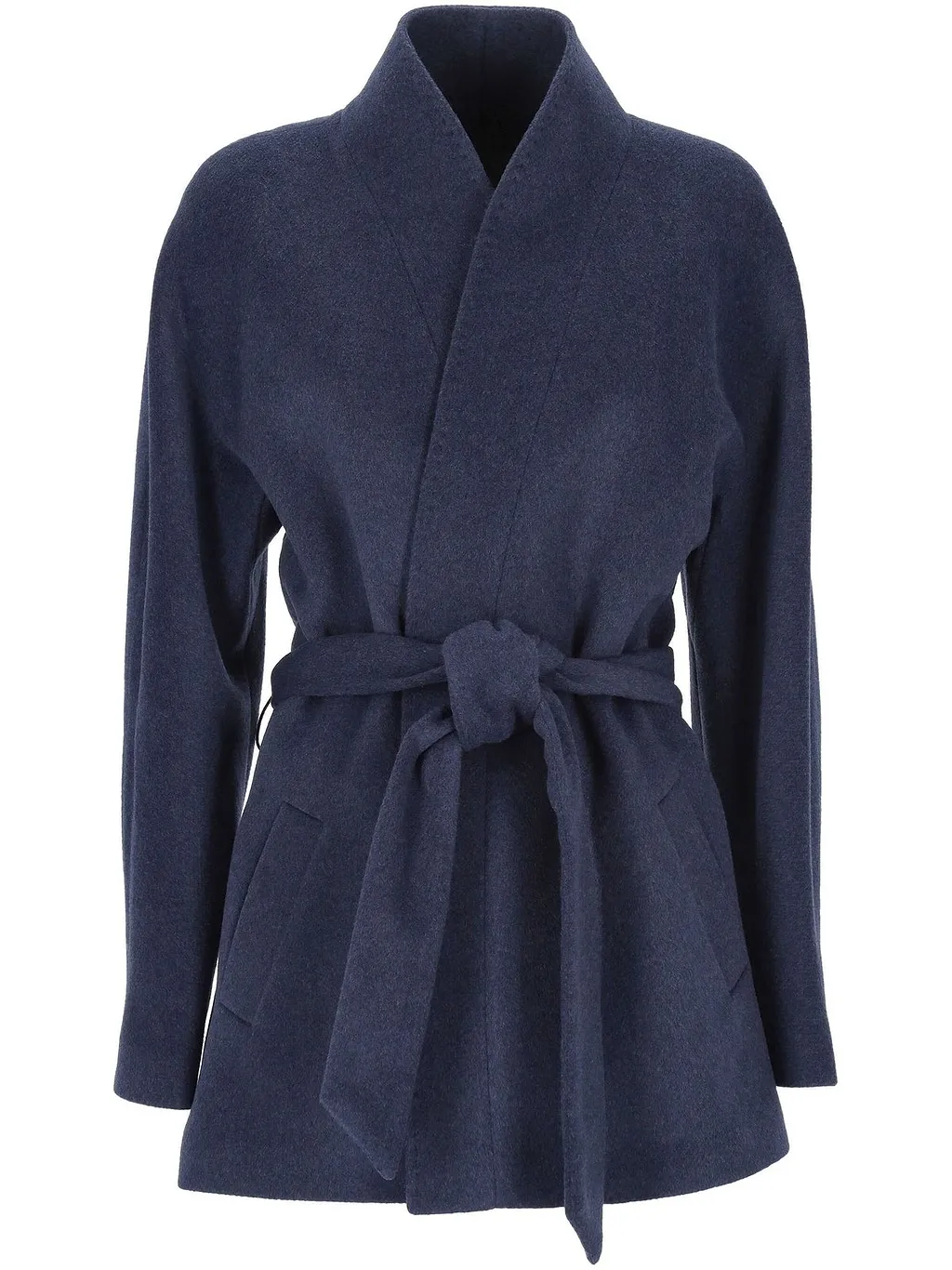 Mara Belted Wrap Coat