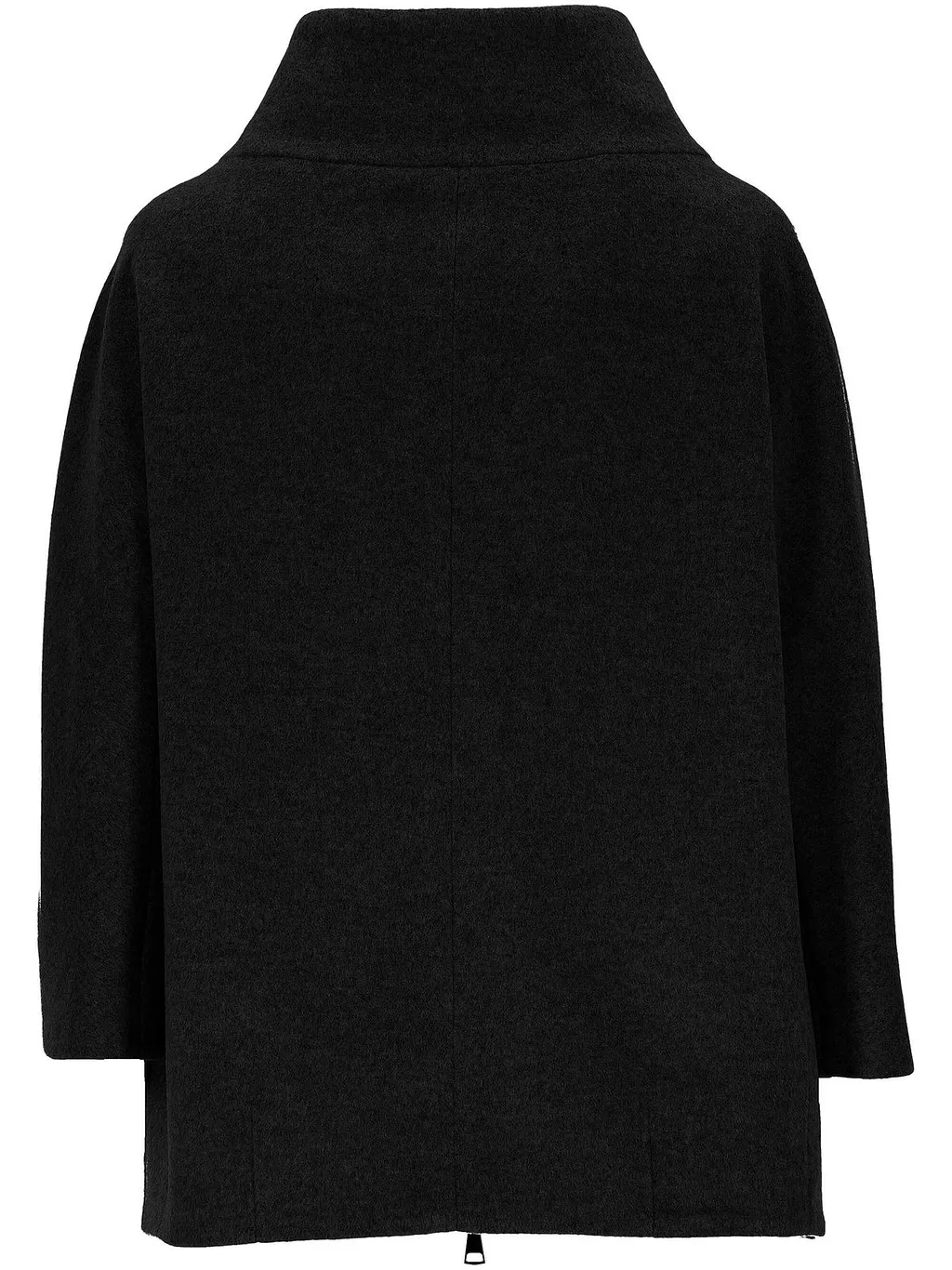 Chiarulli Lisa Zip-Up Stand Collar Coat