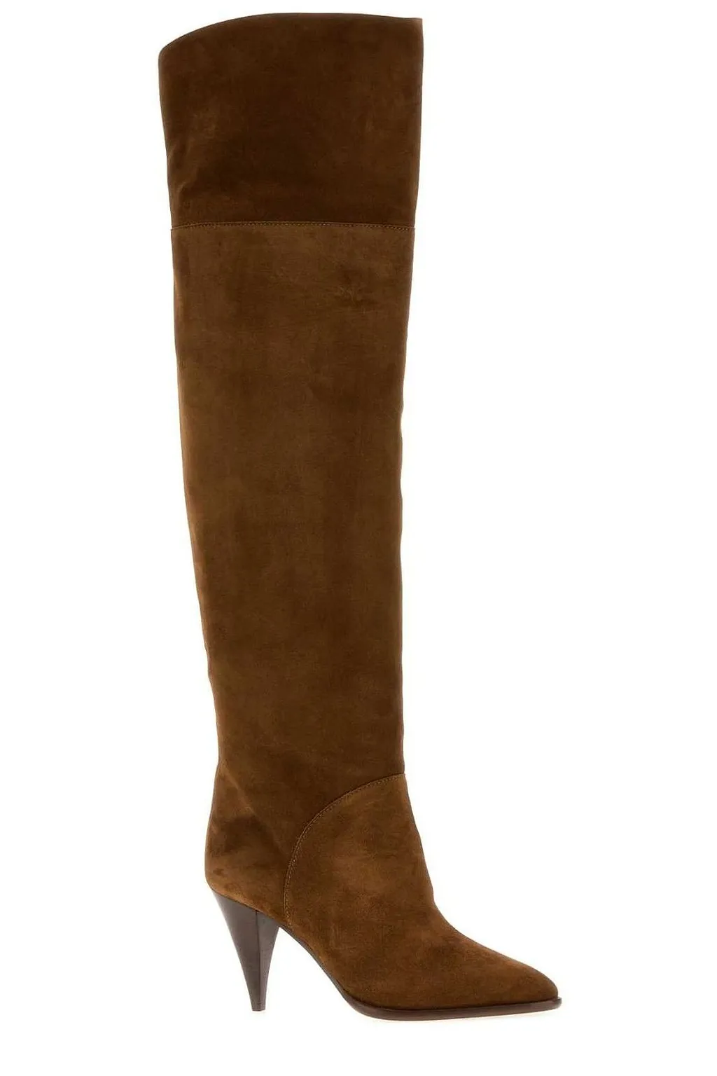 Casadei Cone-Heel Knee-High Boots