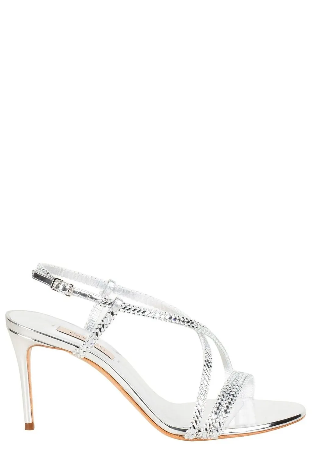 Casadei Cross Strap Slingback Sandals