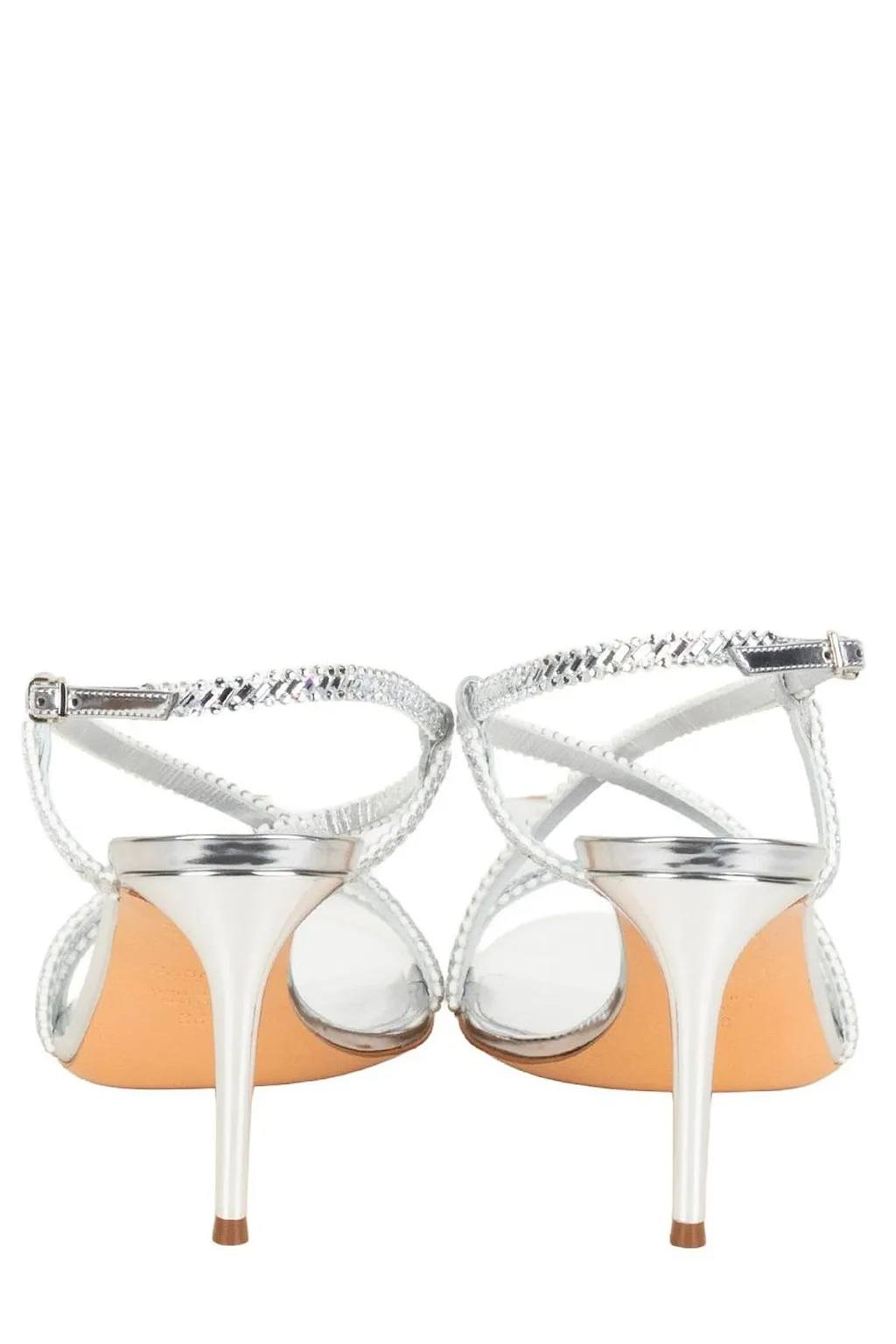 Casadei Cross Strap Slingback Sandals