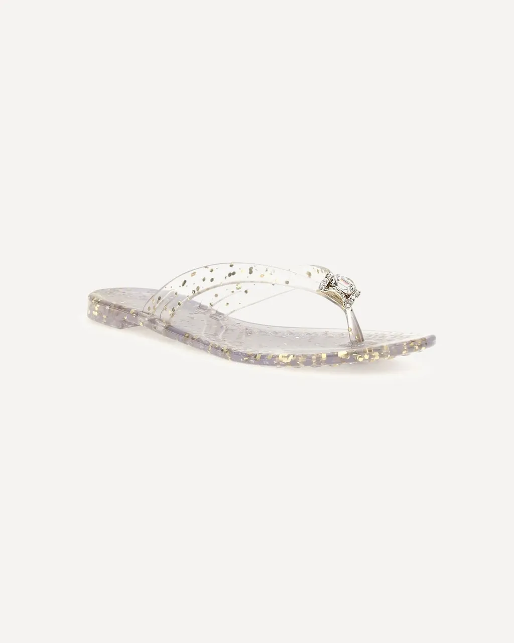 Glitter Thong Flip-Flops