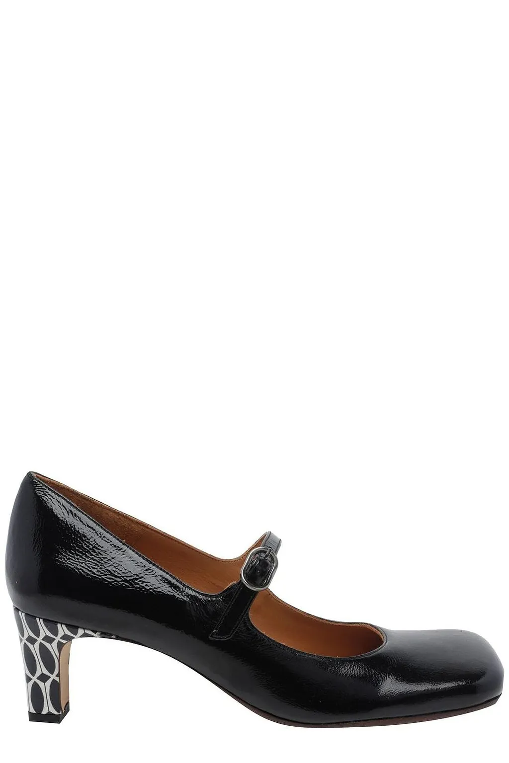 Chie Mihara Samai Patterned-Heel Heeled Pumps