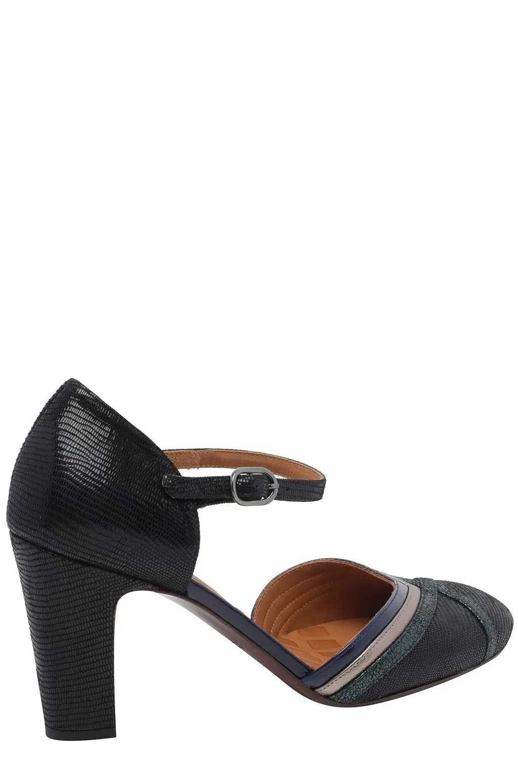 Mirka Strap Heeled Pumps