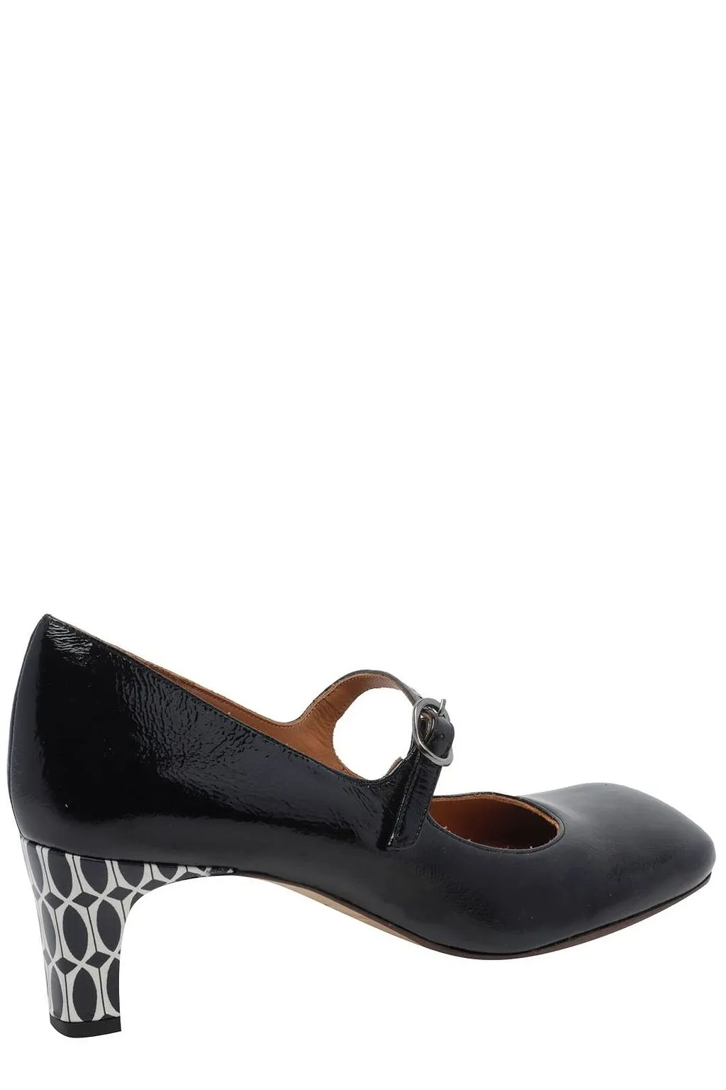Chie Mihara Samai Patterned-Heel Heeled Pumps