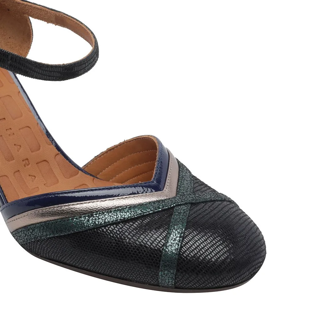 Mirka Strap Heeled Pumps