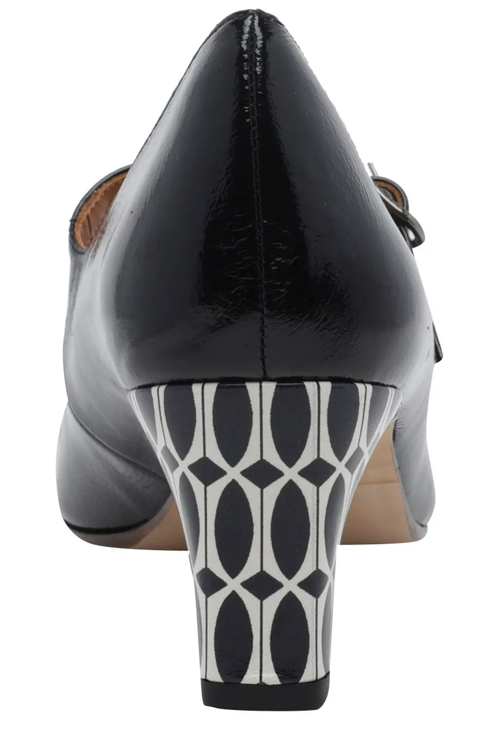 Chie Mihara Samai Patterned-Heel Heeled Pumps
