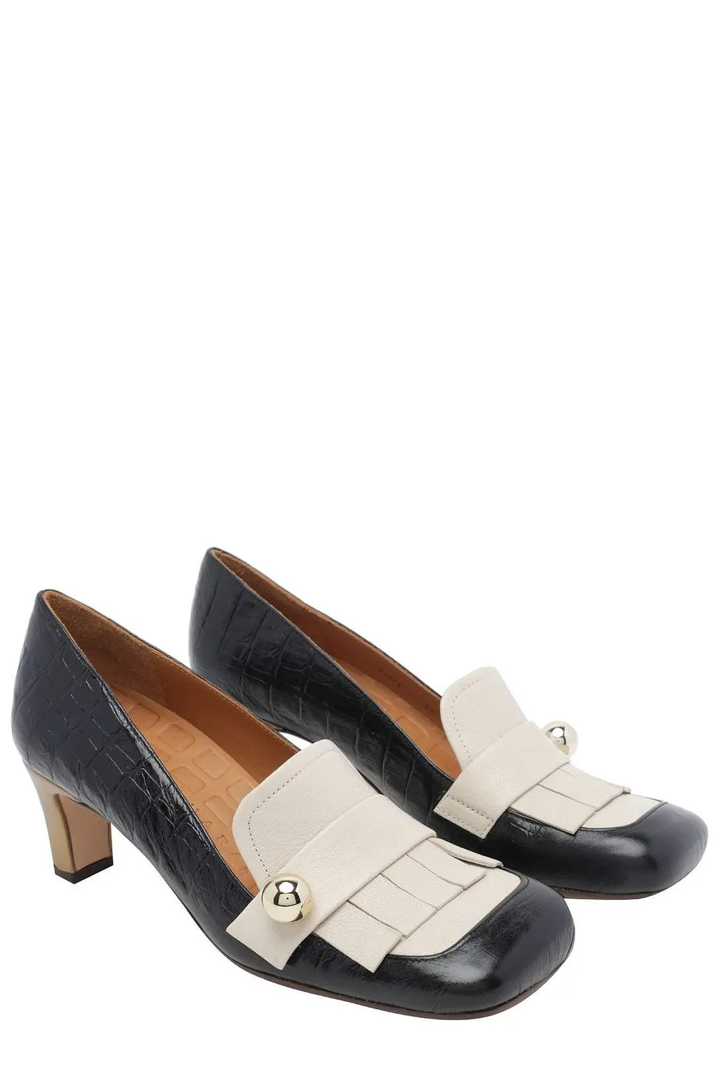 Chie Mihara Shimone Fringed Heeled Pumps