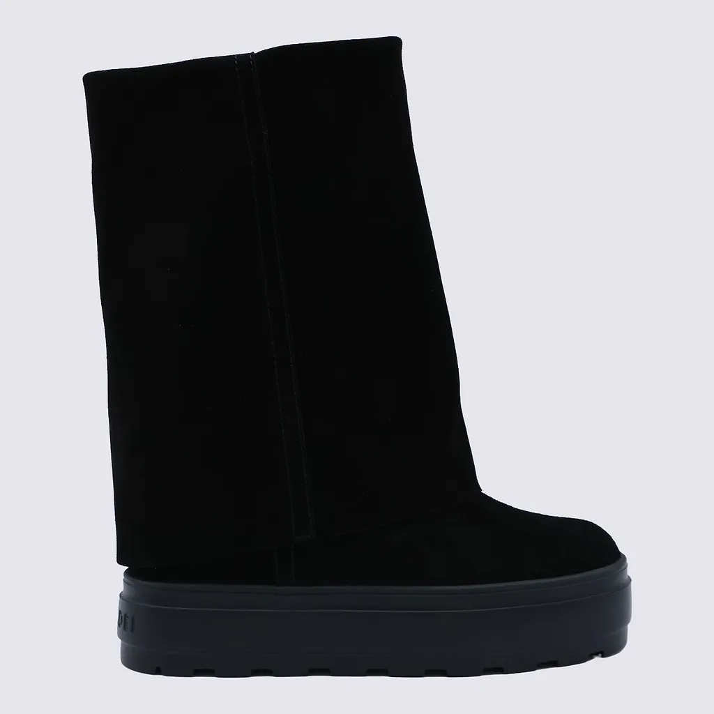 Casadei Platform Mid-Calf Boots