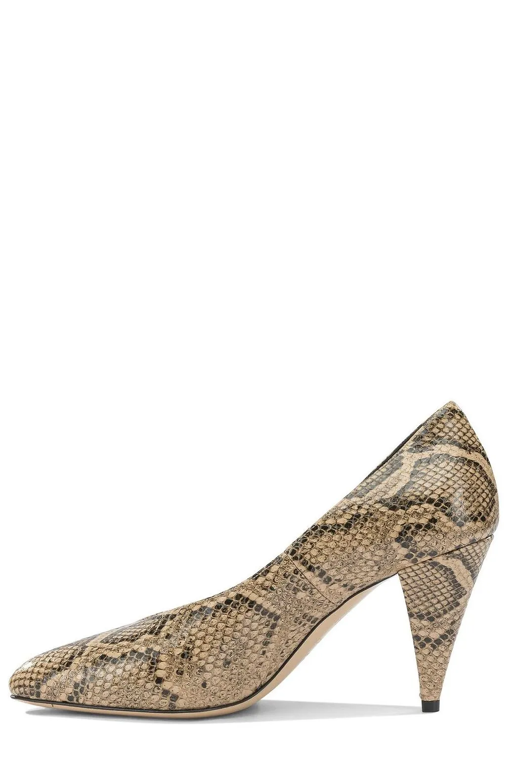 Printed Heeled Pumps