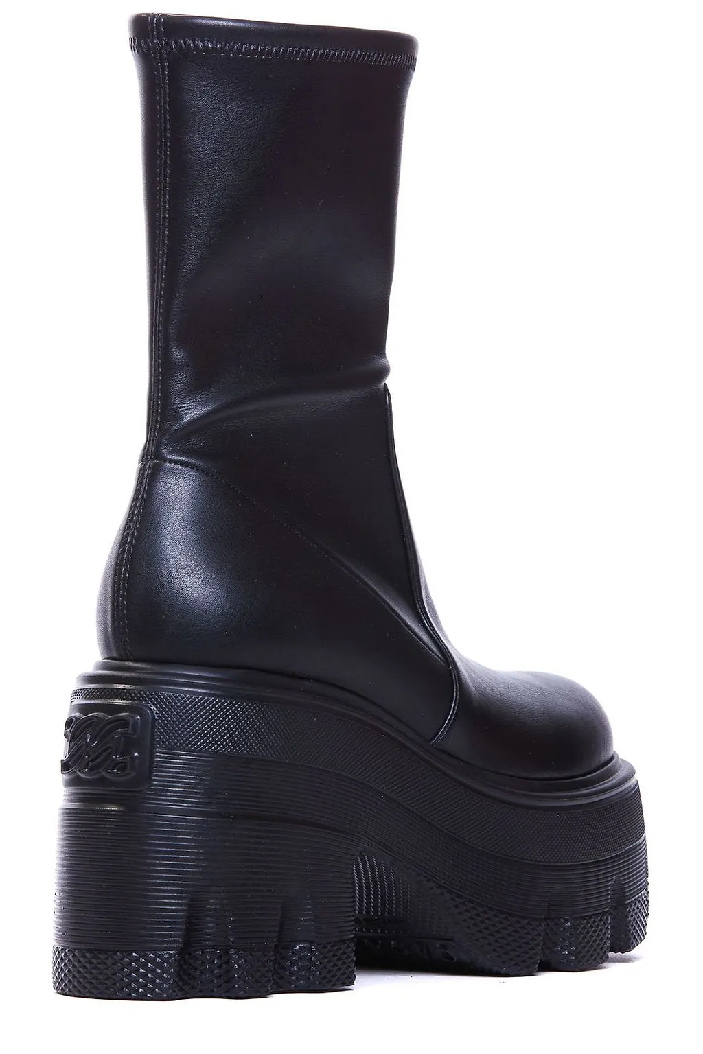 Casadei Round Toe Platform Boots