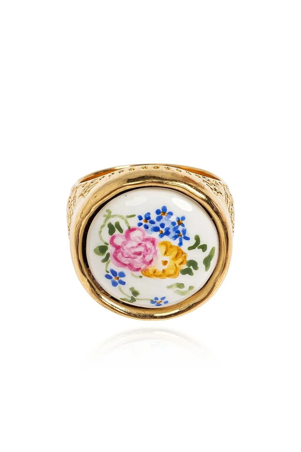 Chloé Bloomcraft Enamel Signet Ring