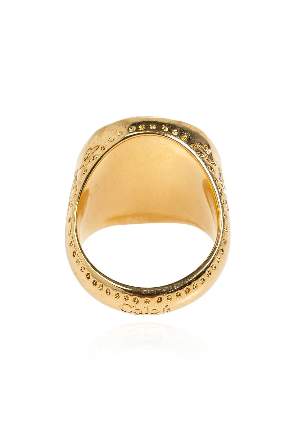 Chloé Bloomcraft Enamel Signet Ring