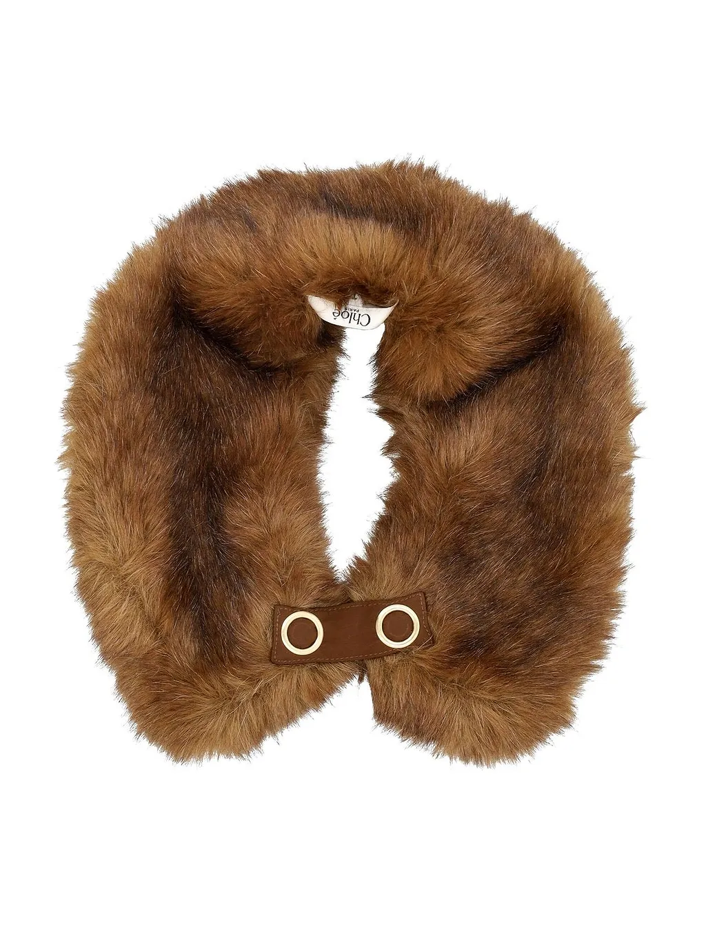 Chloé Kids Faux Fur Collar Scarf