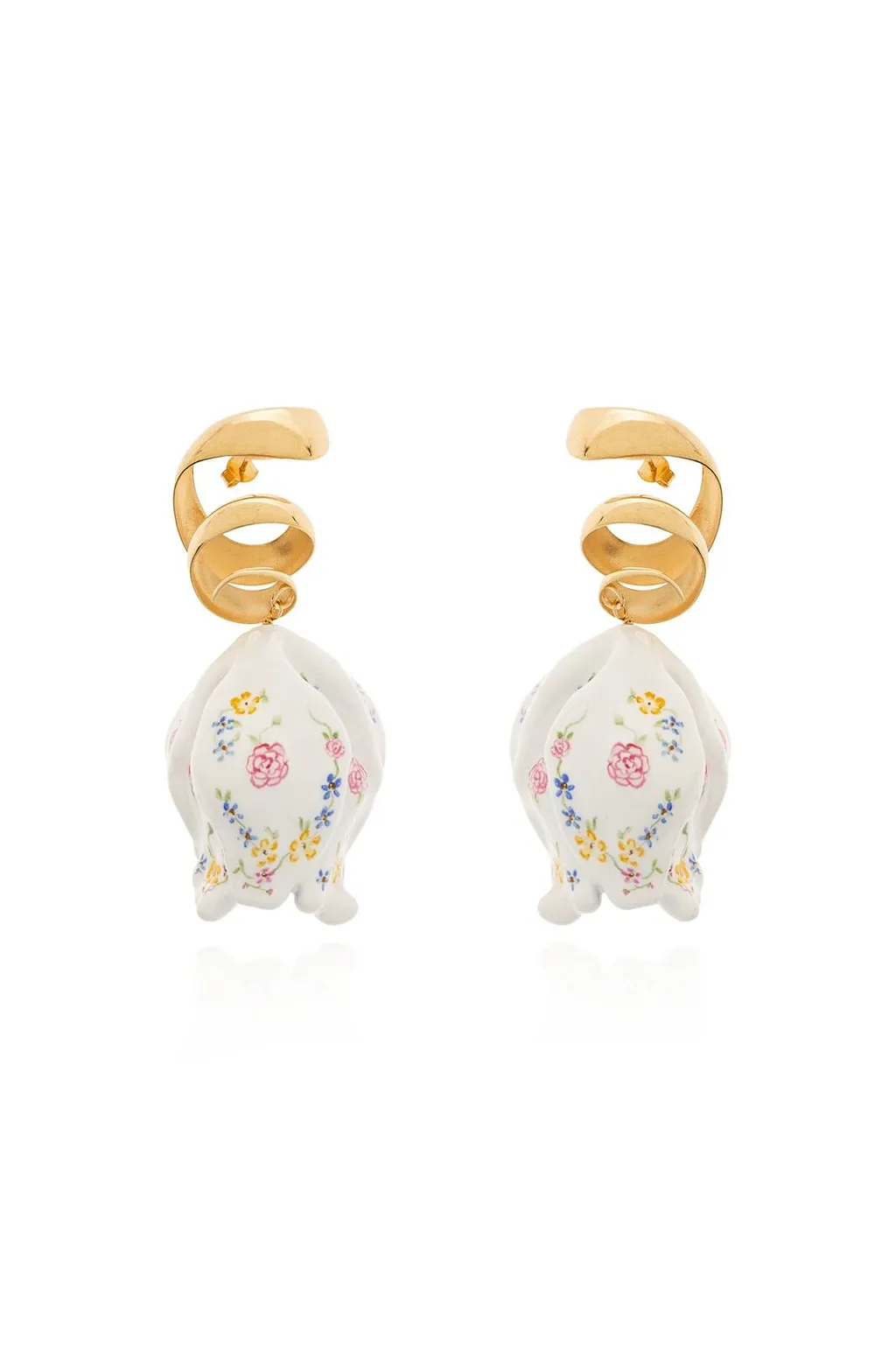 Chloé Bloomcraft Floral Drop Earrings