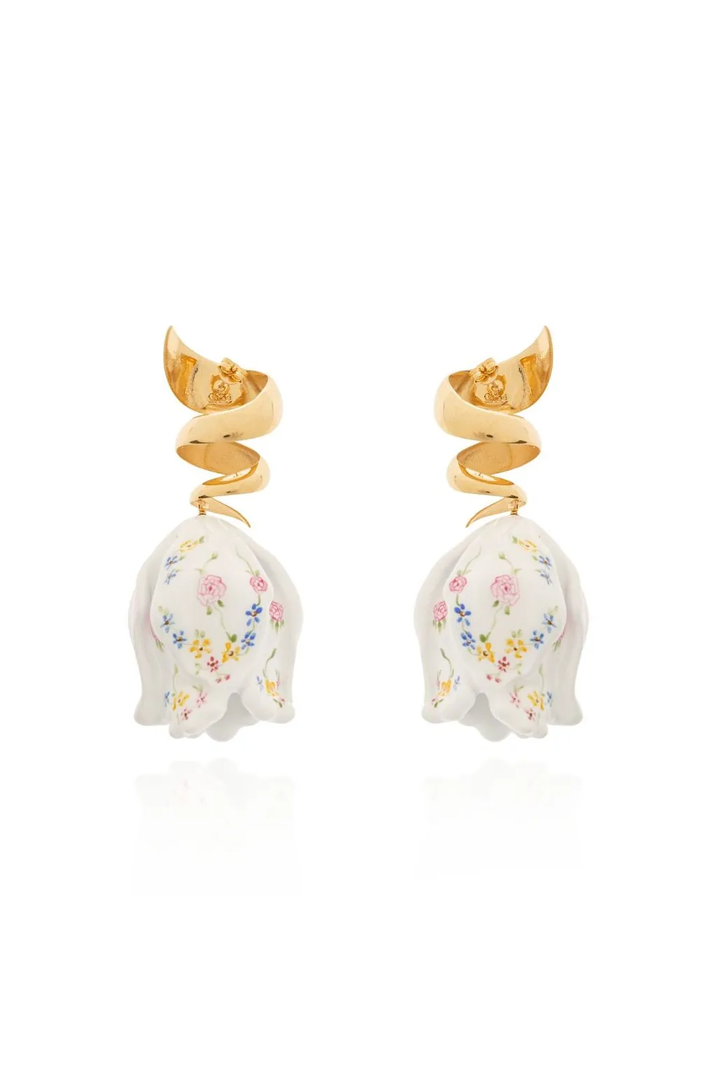Chloé Bloomcraft Floral Drop Earrings