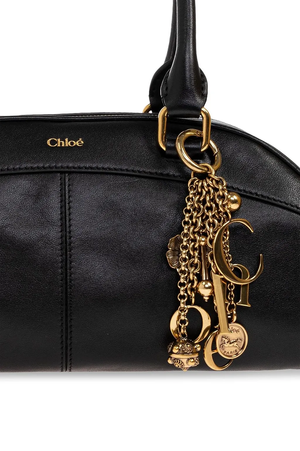Chloé Bowling Zipped Top Handle Bag