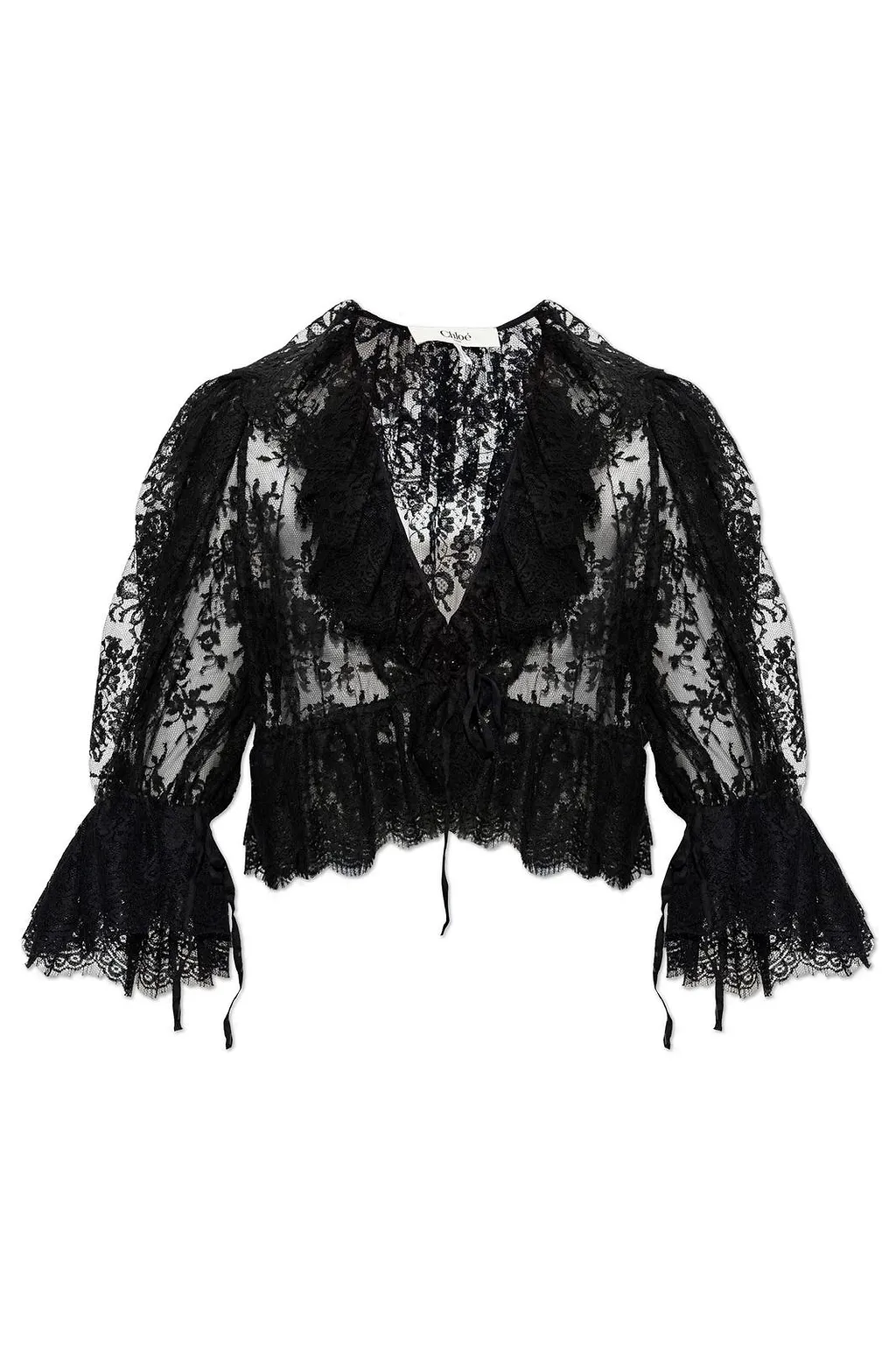 Chloé Cropped Lace Top