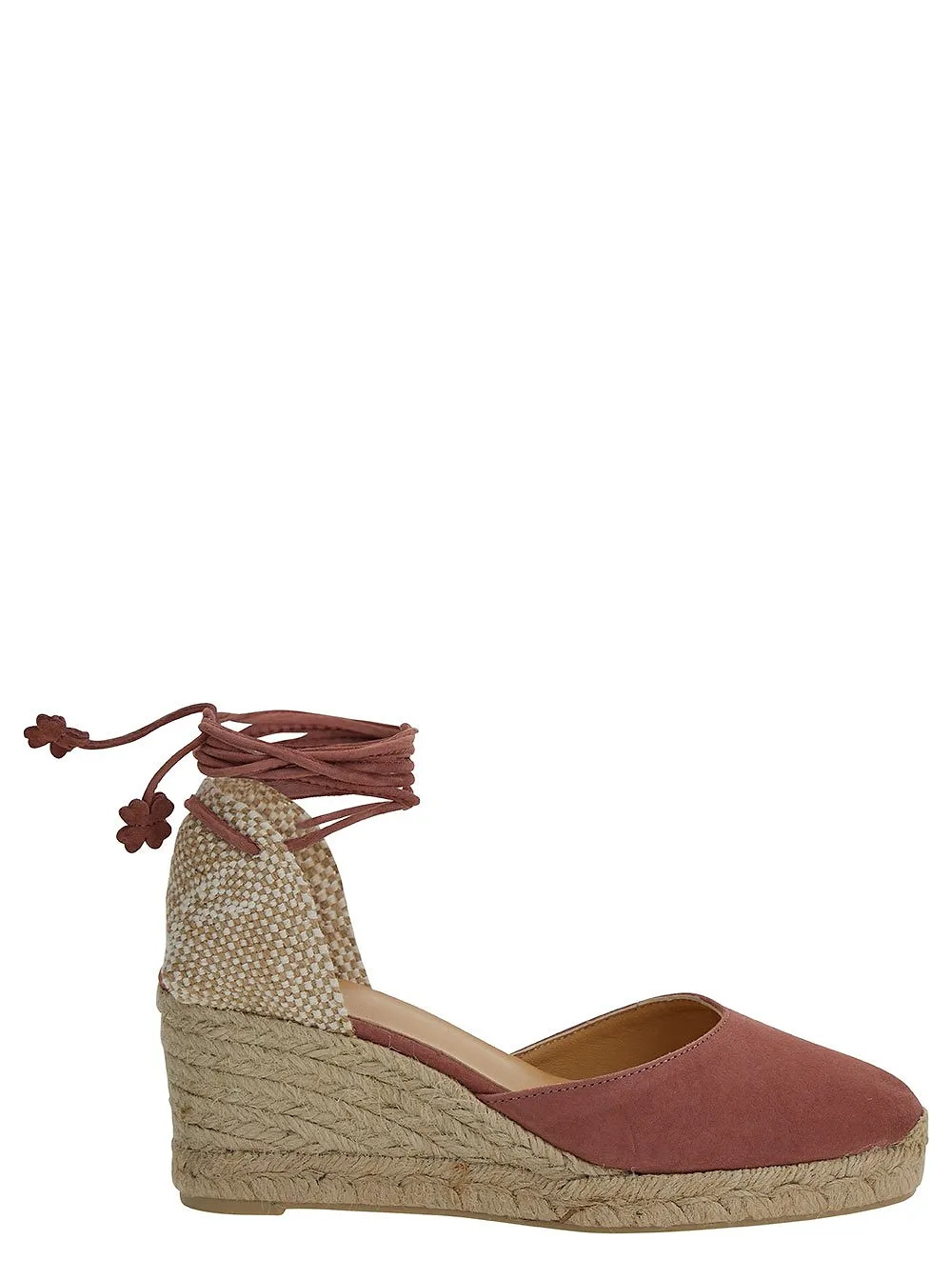 Iconic Carina Lace-Up Wedge Espadrilles