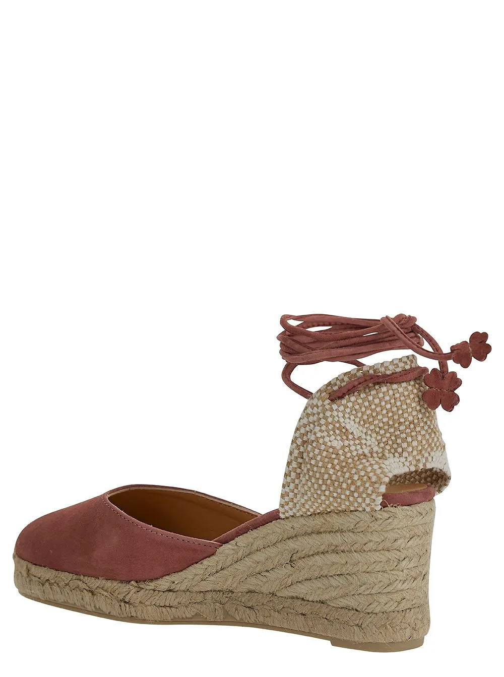 Iconic Carina Lace-Up Wedge Espadrilles