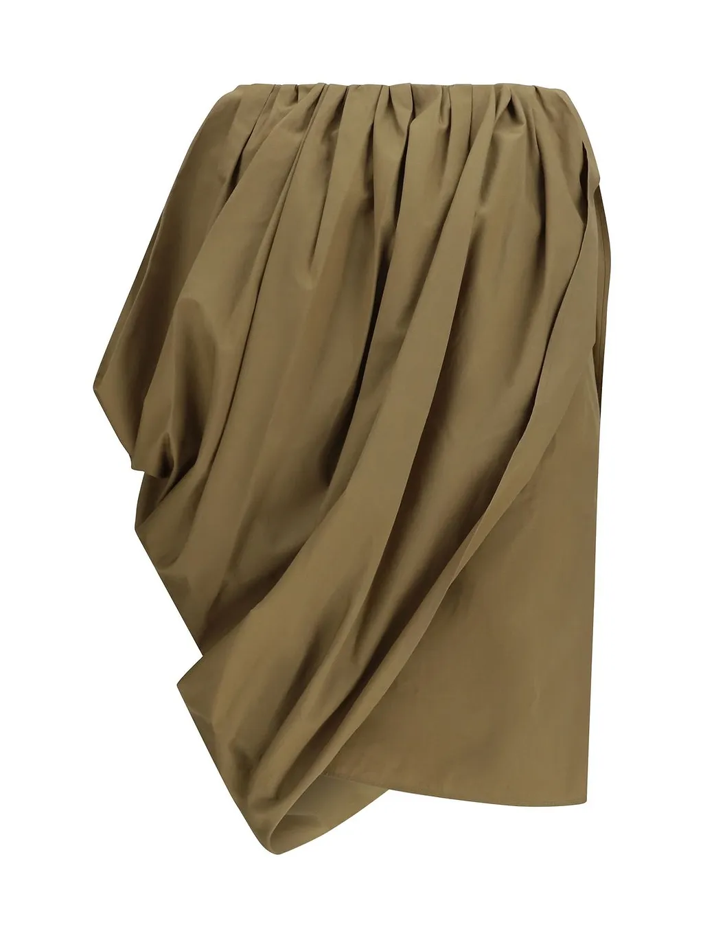 Draped Asymmetric Skirt