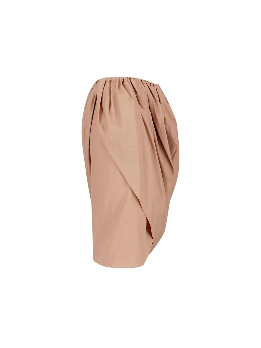Draped Asymmetric Skirt