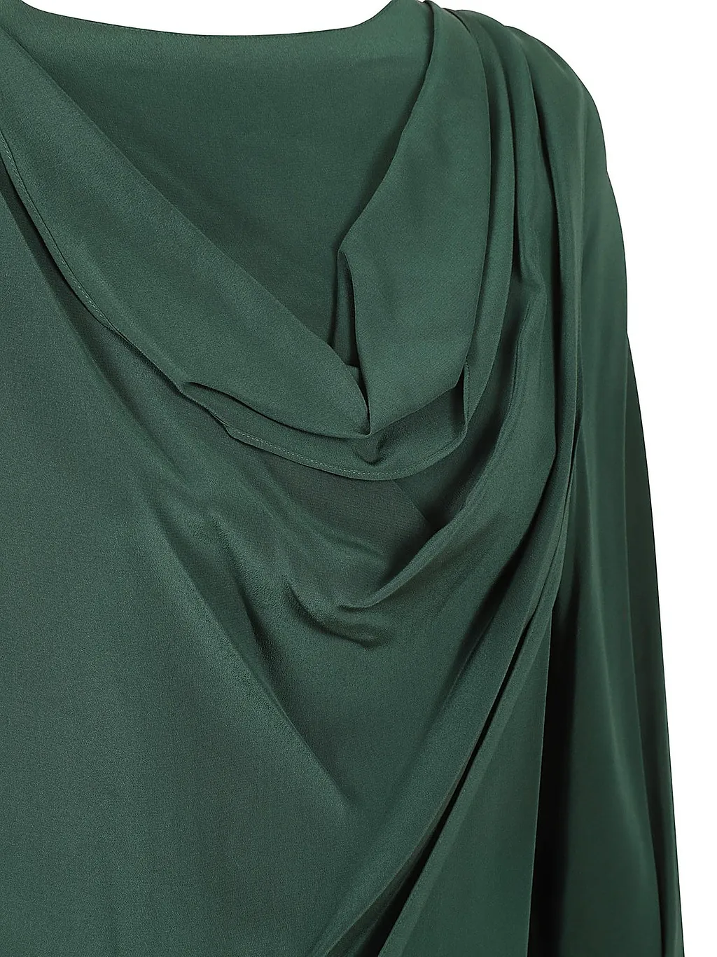 Draped Long-Sleeved Top