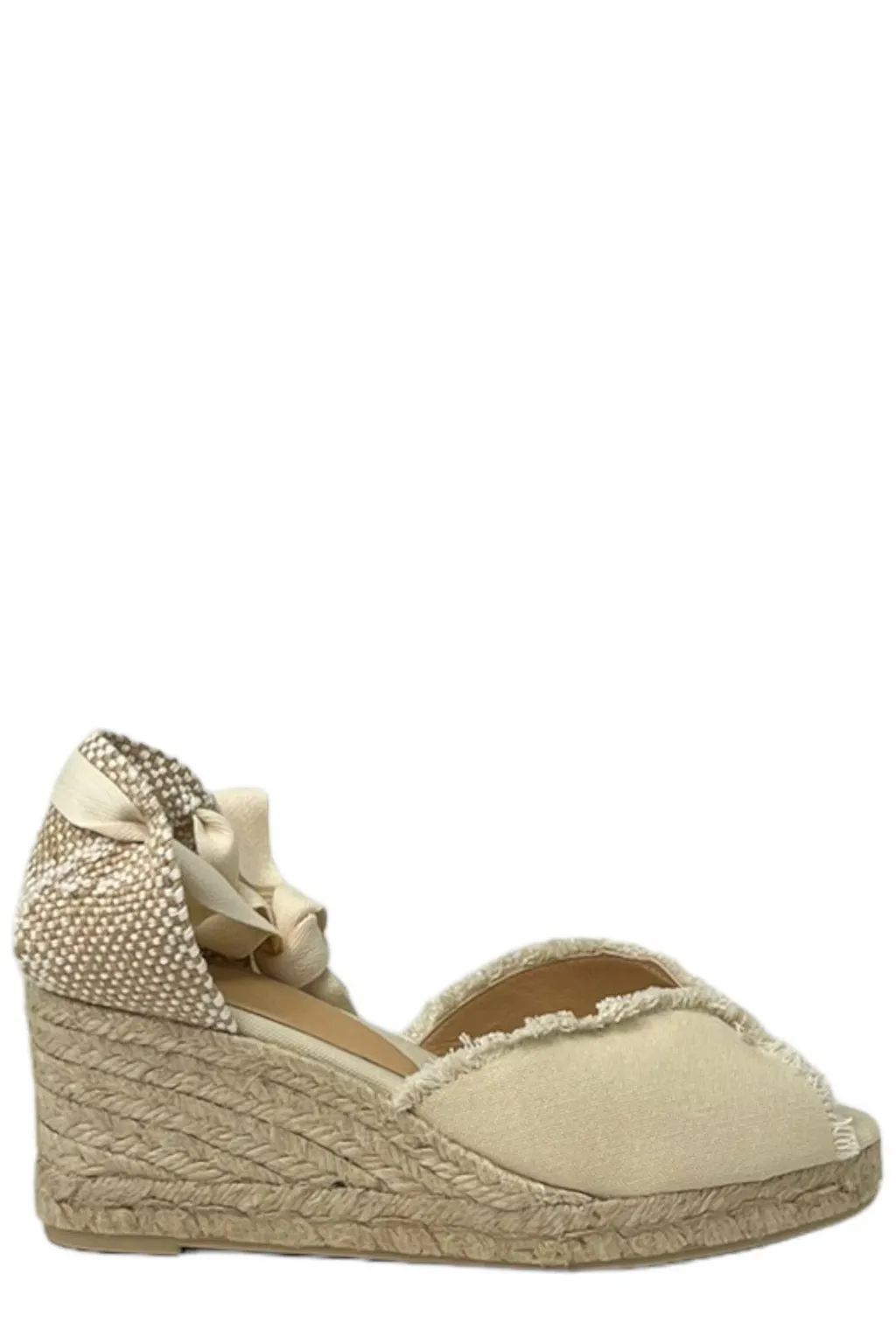 CastaÑEr Open-Toe Wedge Espadrilles