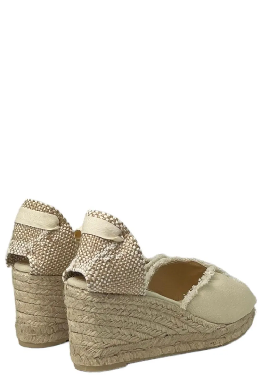 CastaÑEr Open-Toe Wedge Espadrilles