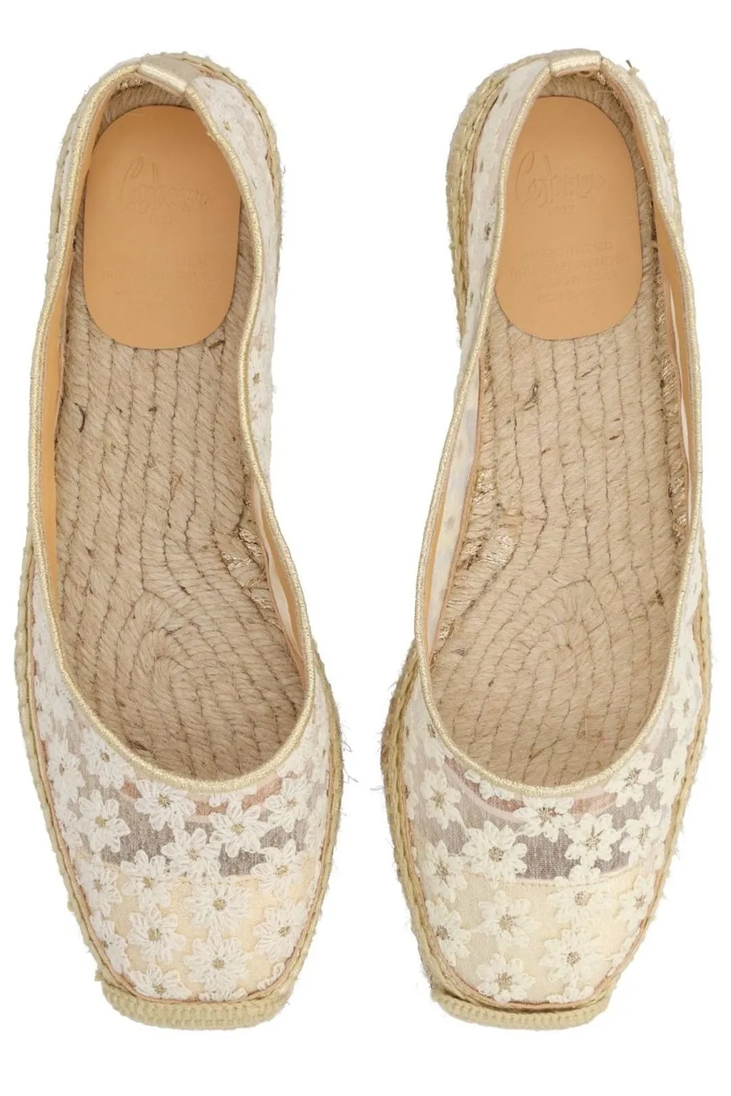 Paoli Floral Lace Espadrilles