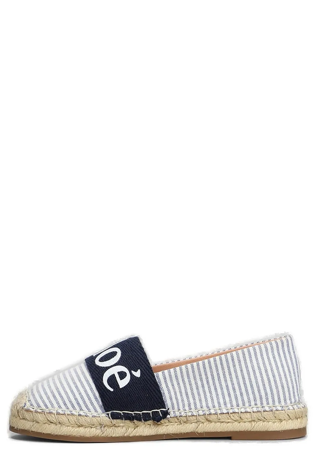 Chloé Kids Logo Printed Slip-On Espadrilles