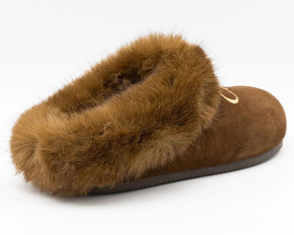 Chloé Kids Logo Trim Flat Mules