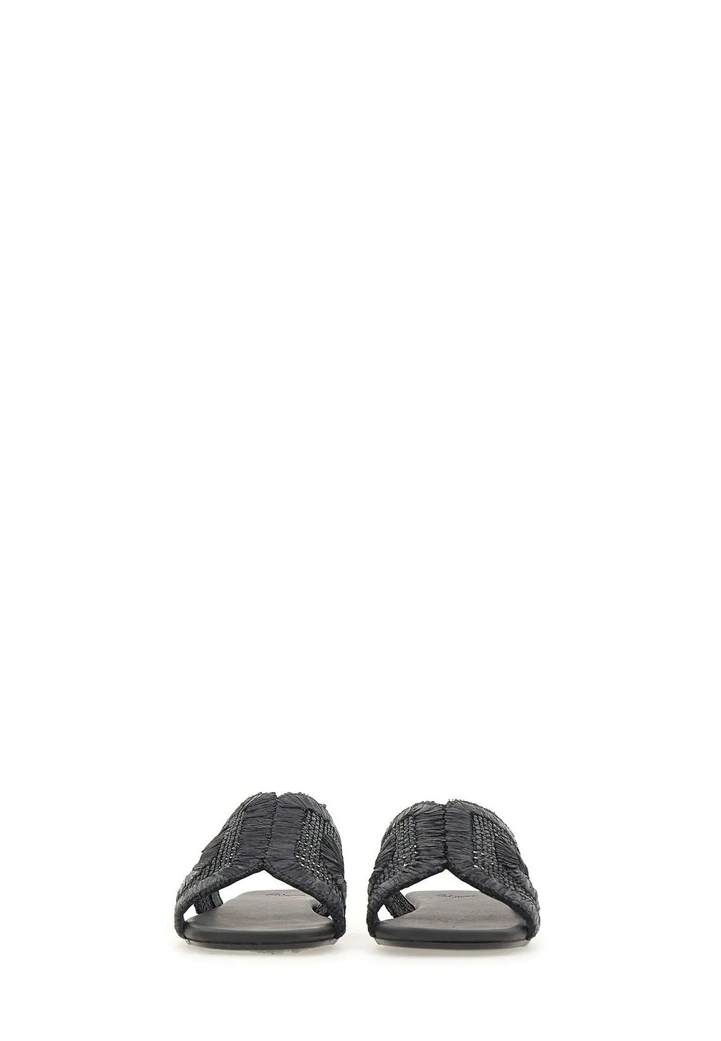 Phillipa Raffia Slide Sandals