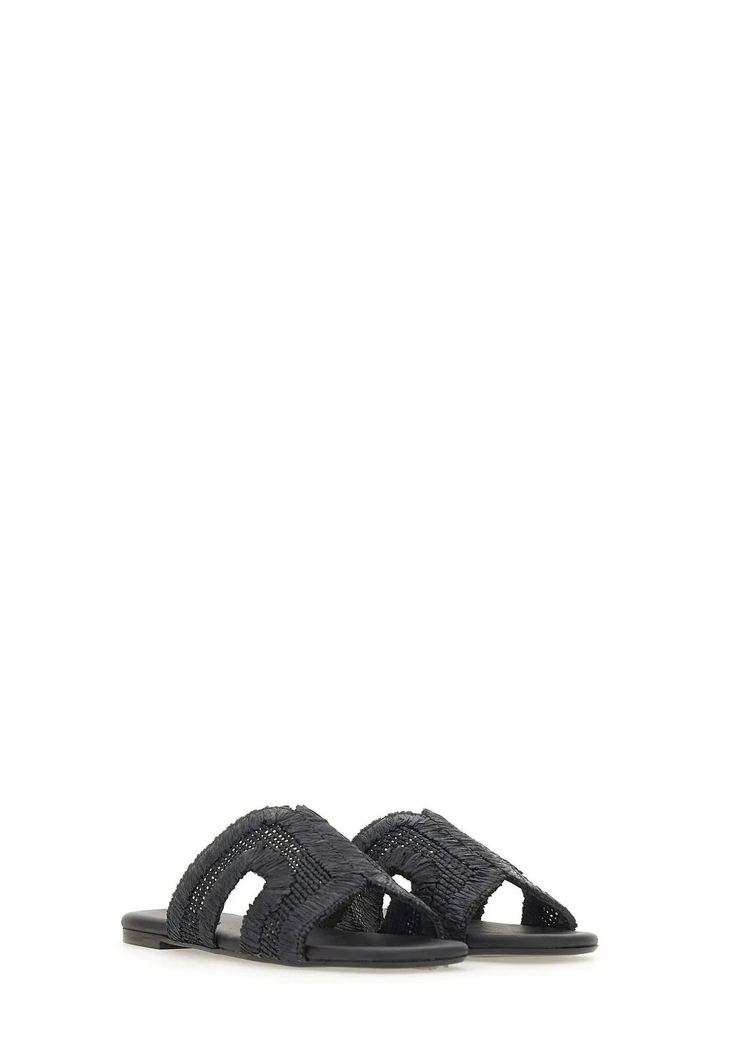 Phillipa Raffia Slide Sandals