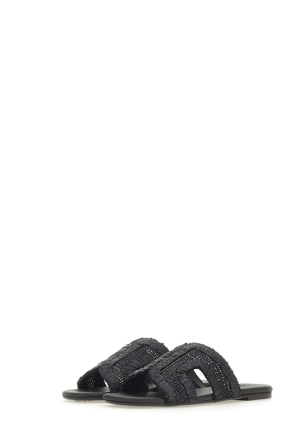 Phillipa Raffia Slide Sandals