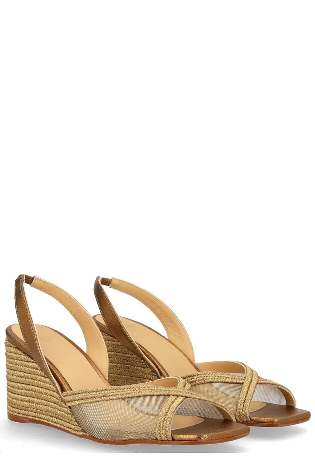 CastaÑEr Slingback Wedge Heeled Sandals