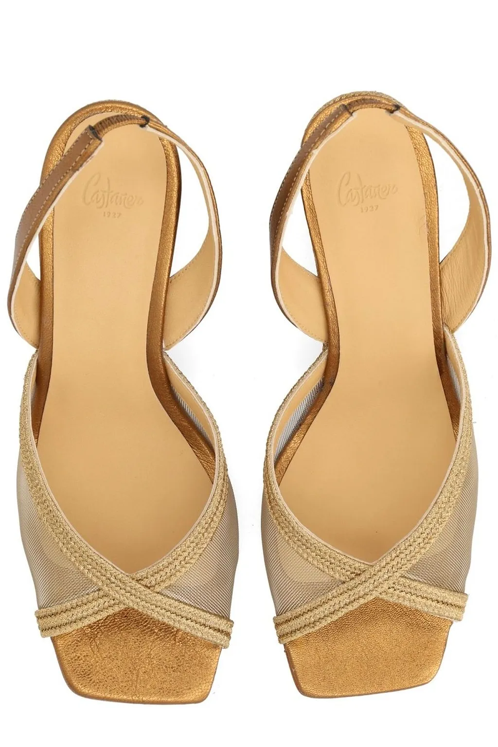 CastaÑEr Slingback Wedge Heeled Sandals