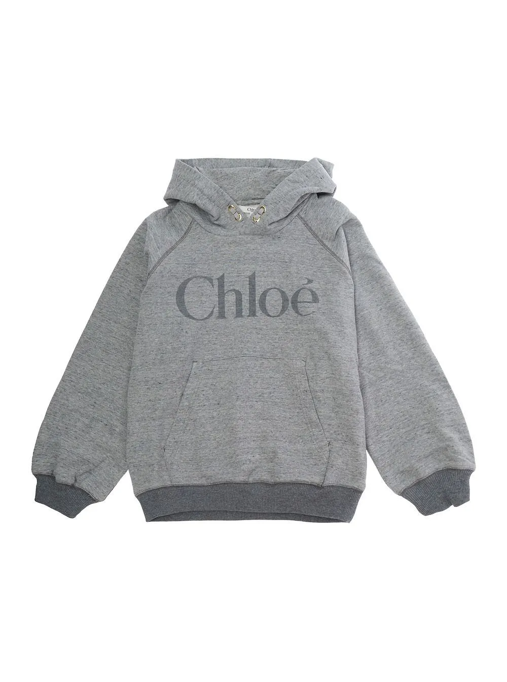 Chloé Kids Logo Zip Hoodie