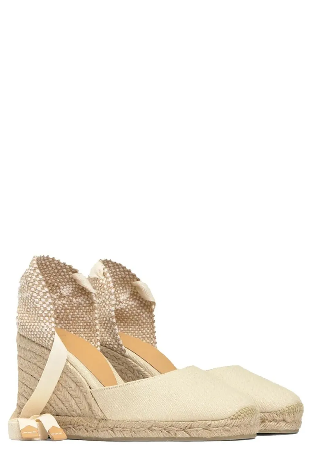 CastaÑEr Wedge Ankle-Tie Espadrilles