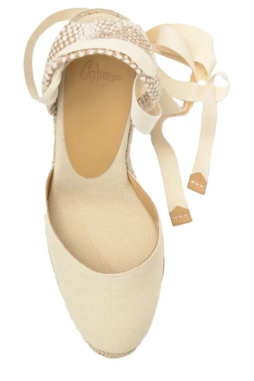 CastaÑEr Wedge Ankle-Tie Espadrilles