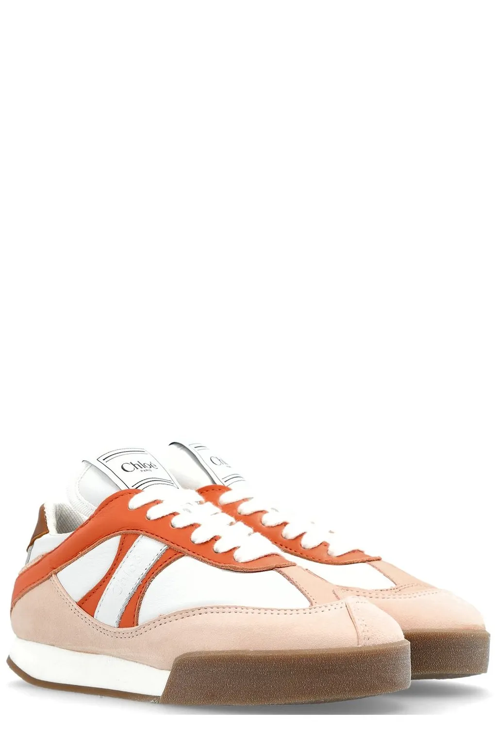 Chloé Kids Panelled Low-Top Sneakers