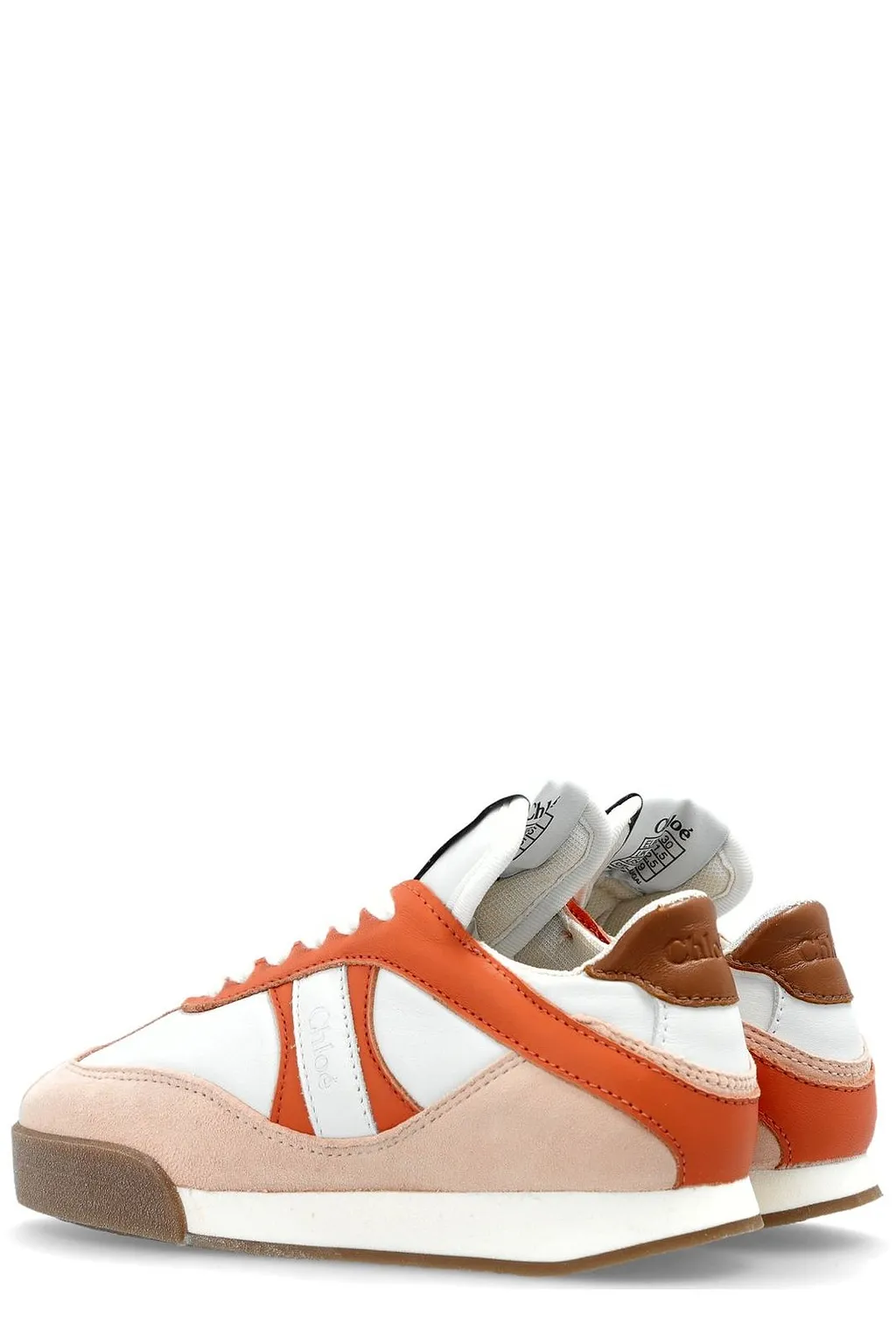Chloé Kids Panelled Low-Top Sneakers