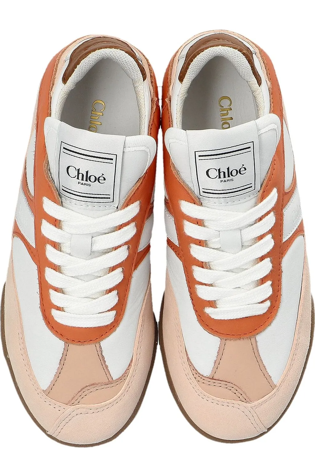 Chloé Kids Panelled Low-Top Sneakers