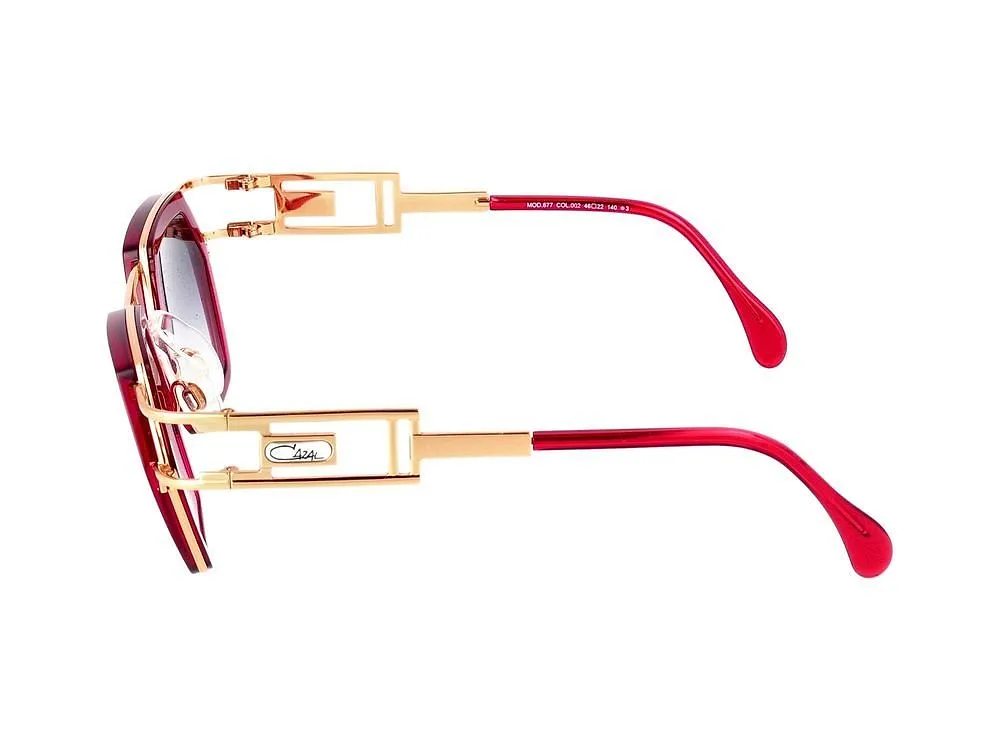 Cazal 677 Geometric Frame Sunglasses