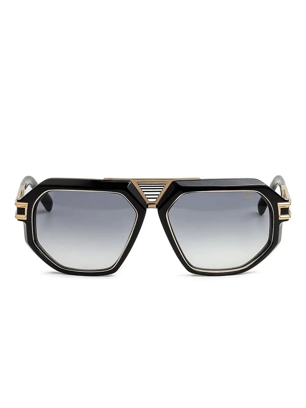 Cazal Hexagonal-Frame Sunglasses