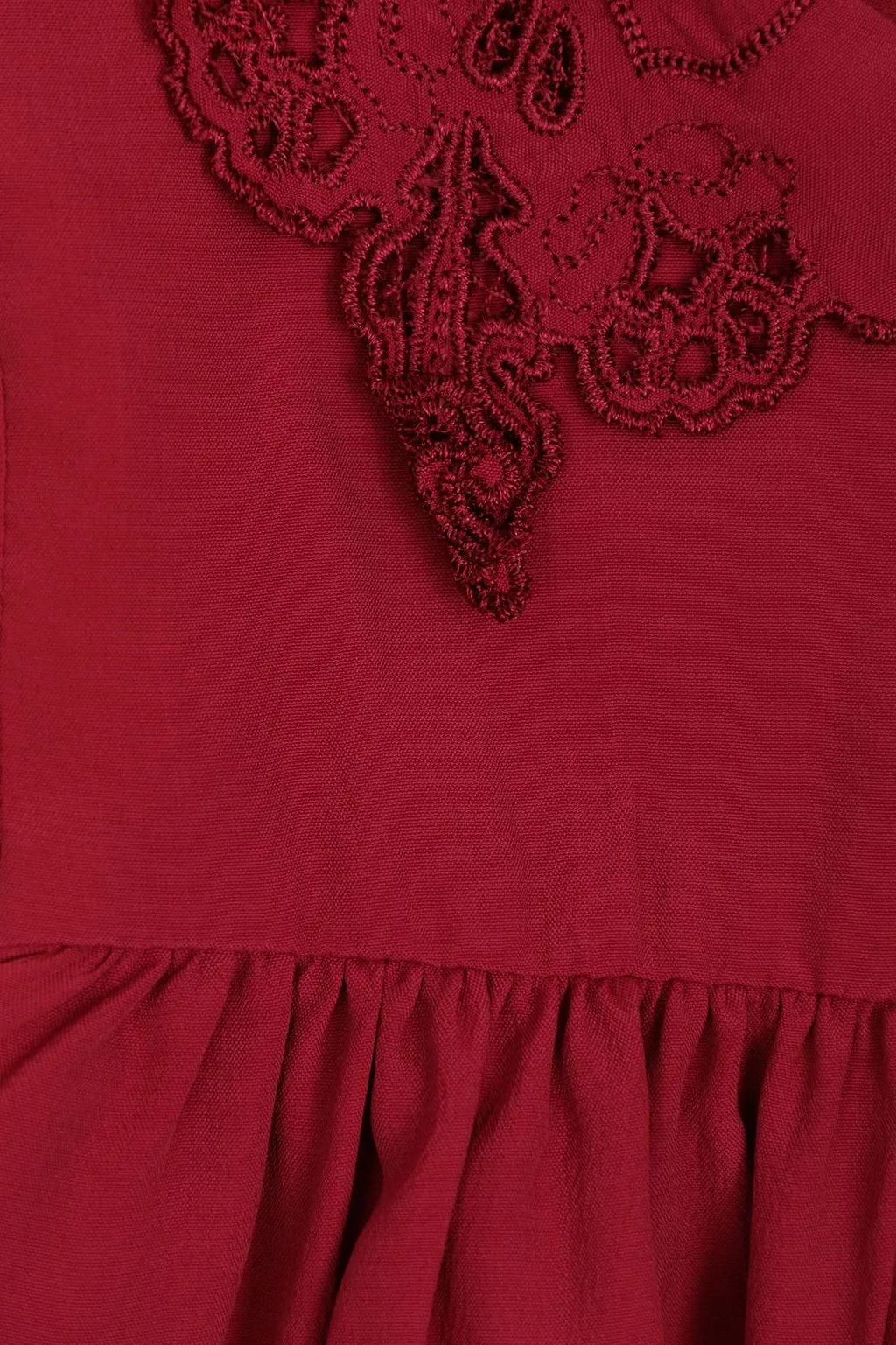 Chloé Kids Pleated Top